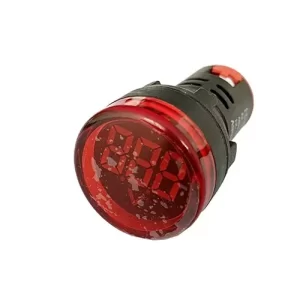 Luz piloto con Voltimetro 220V (22MM)