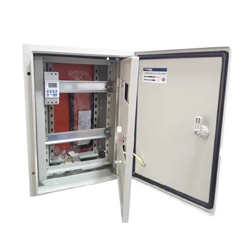 Gabinete Metálico 400X300X200MM 1 Puerta IP65 con Chasis